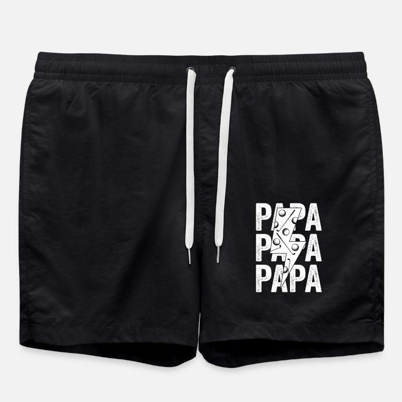 Golf Papa Père Golf - Short de bain - noir