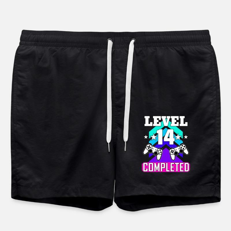 14 Birthday - Swim Trunks - black