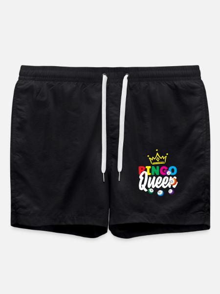 Bingo Queen Player Crown Joy - Swim Trunks - black