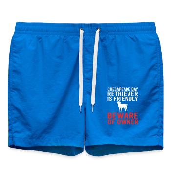 Retriever de la baie de Chesapeake - Short de bain - cobalt blue - Devant