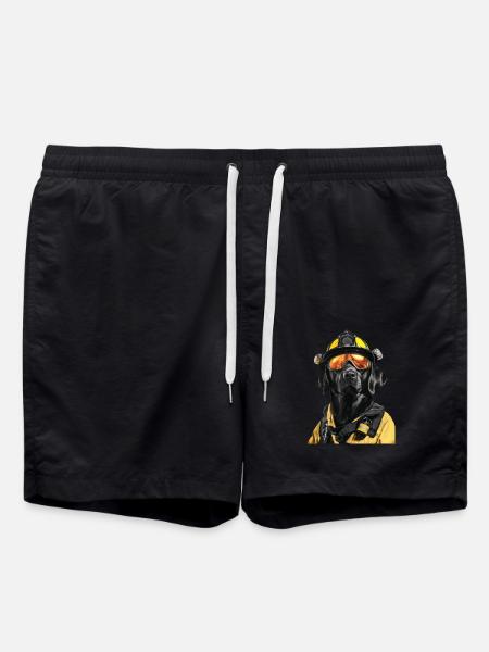 Labrador Retriever - Badeshorts - Schwarz