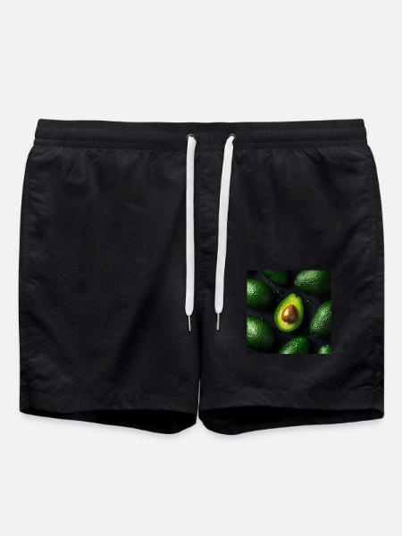 Avocado - Badeshorts - Schwarz
