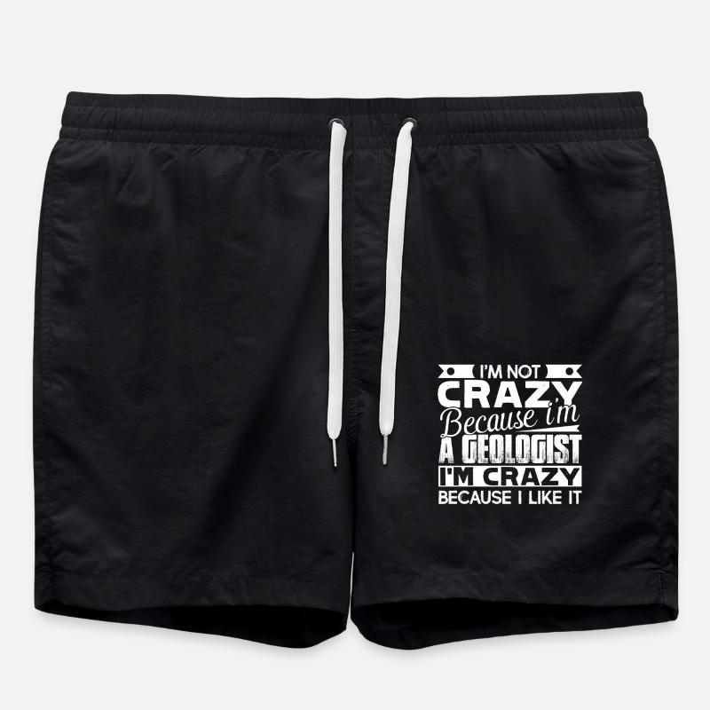 Geologist I Like Geologist - Swim Trunks - black