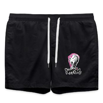 Été - Short de bain - noir - Devant - AI Model Male 185 light (185cm)