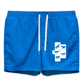 Monter à cheval - Short de bain - cobalt blue - Devant