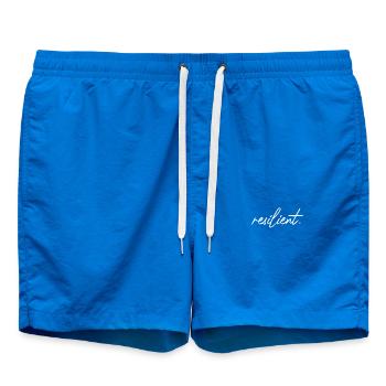 Resilient Mentale Gesundheit Motivation Resilienz - Badeshorts - Cobalt blue - Vorne