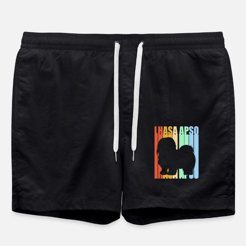Lhassa Apso - Short de bain - noir