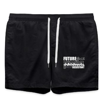 Surgical Assistant Future Surgical Assistant - Swim Trunks - black - Front - AI Model Male 185 light (185cm)