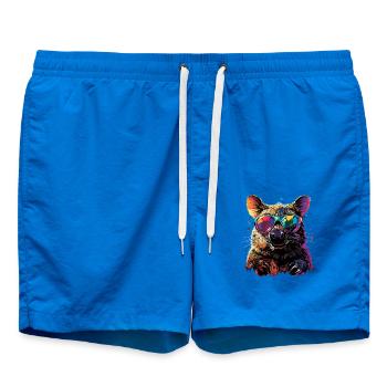 Wombat Australie Marsupial Mignon Wombat - Short de bain - cobalt blue - Devant