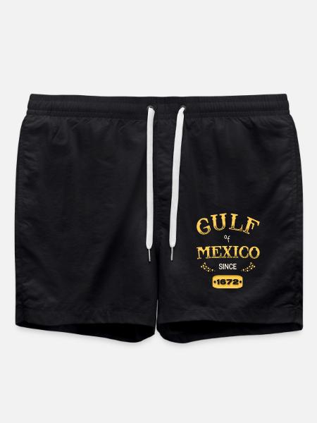 Mexikos Liebe - Badeshorts - Schwarz