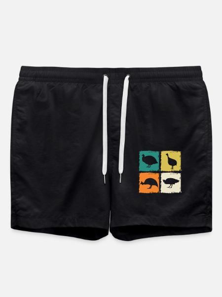 Poules Coq Pintade - Short de bain - noir