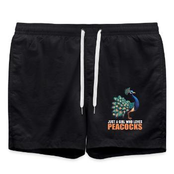Paons Paon - Short de bain - noir - Devant - AI Model Male 185 light (185cm)