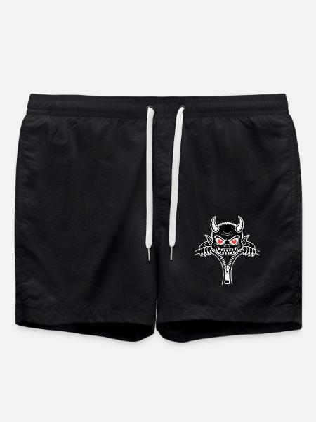 VIRUS - Swim Trunks - black