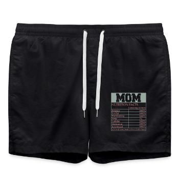 Maman - Short de bain - noir - Devant - AI Model Male 185 light (185cm)