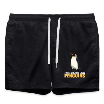 Pingouins Pingouin - Short de bain - noir - Devant - AI Model Male 185 light (185cm)