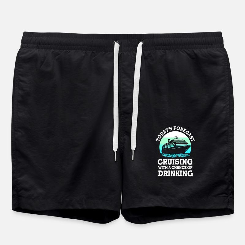 Cruise Cruise Ship - Swim Trunks - black