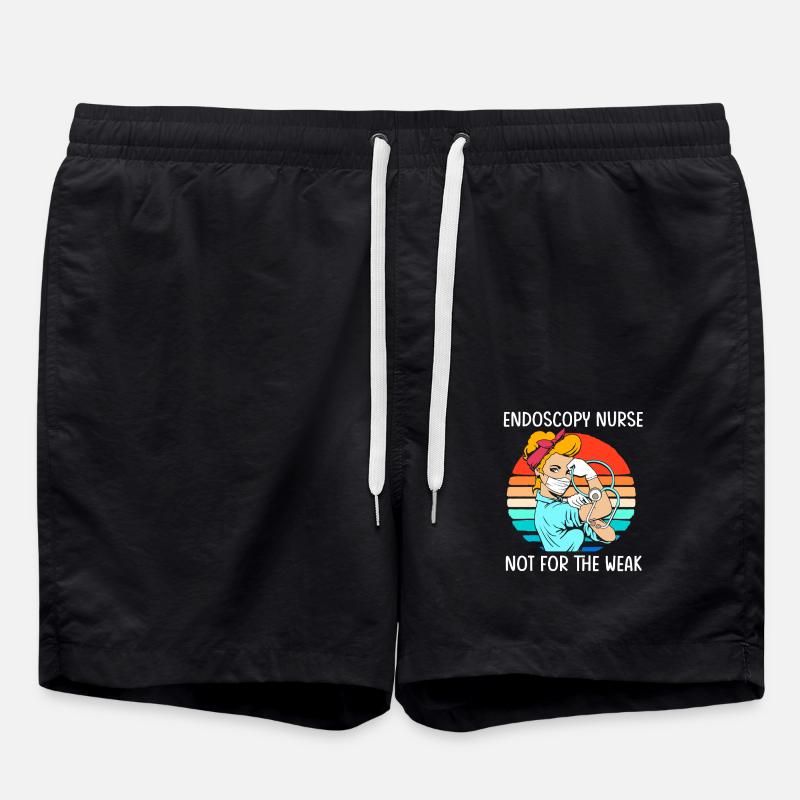 Gastroenterology - Swim Trunks - black