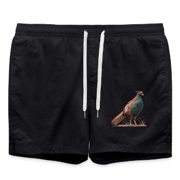 Faisans Faisan - Short de bain - noir - Devant - AI Model Male 185 light (185cm)