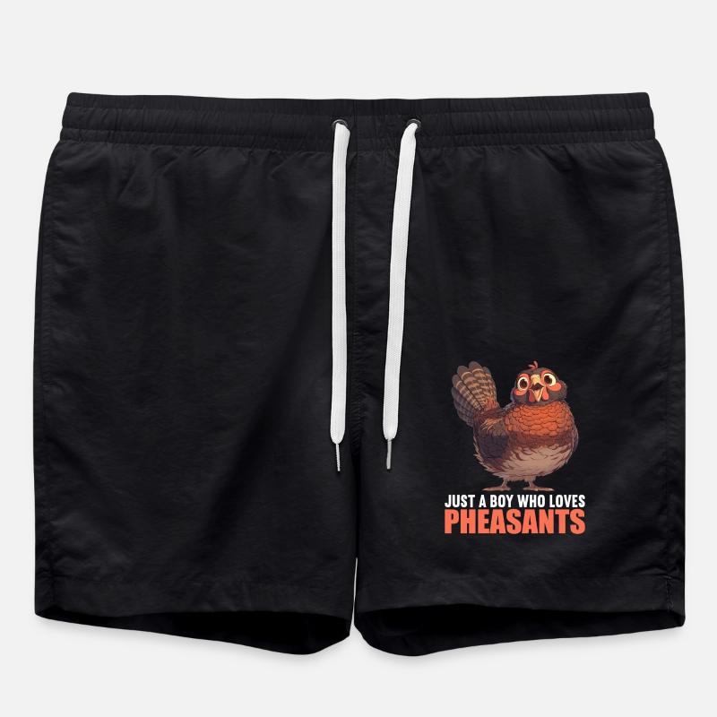 Pheasants Pheasant - Swim Trunks - black