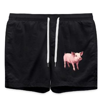 Cochon Cochon - Short de bain - noir - Devant - AI Model Male 185 light (185cm)