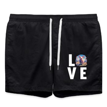 Cochon Cochon - Short de bain - noir - Devant - AI Model Male 185 light (185cm)