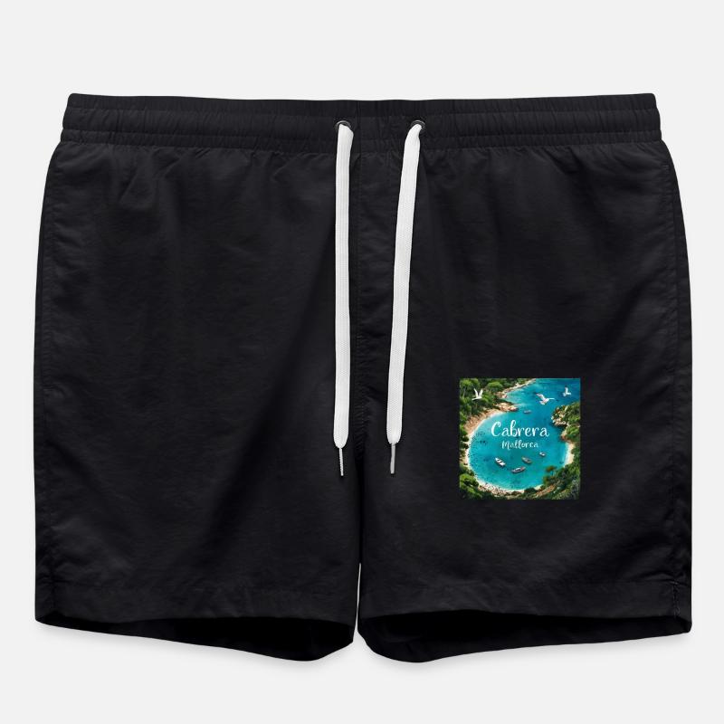 Cabrera Mallorca - Swim Trunks - black