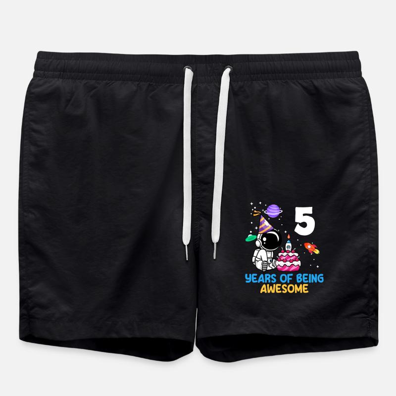 5 ans Be Great Birthday - Short de bain - noir