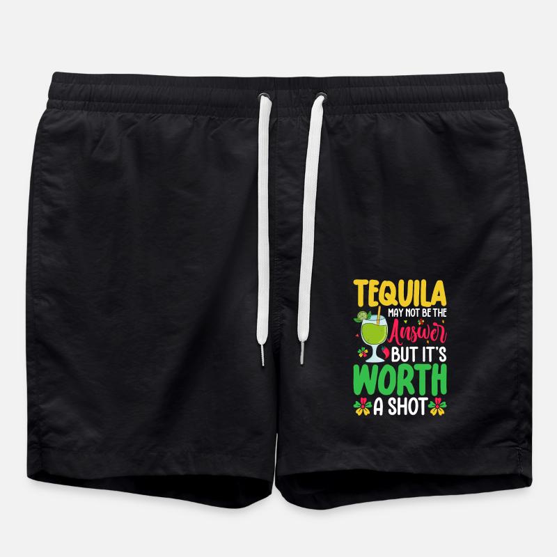 Tequila - Badeshorts - Schwarz