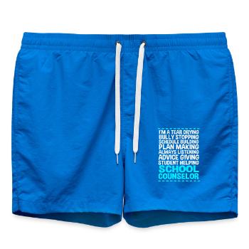 Schulbetreuer Schulberater Mentor School Counselor - Swim Trunks - cobalt blue - Front