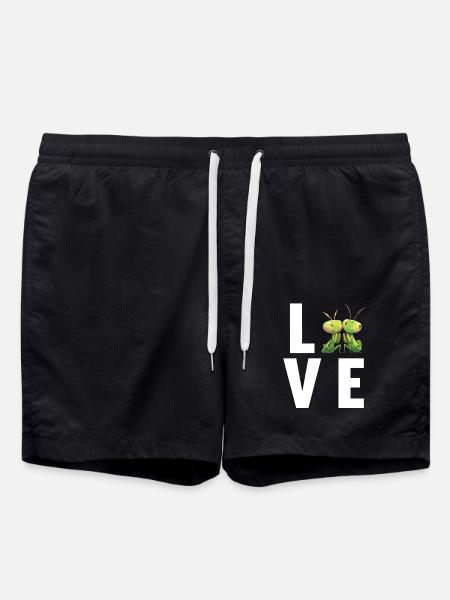 Gottesanbeterinnenen Gottesanbeterin - Badeshorts - Schwarz