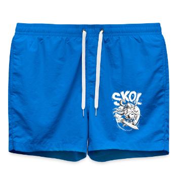 Skol Wikinger Krieger mit Schwert und Helm in - Badeshorts - Cobalt blue - Vorne