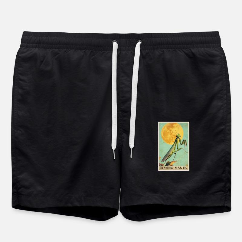 Praying mantises Praying mantis - Swim Trunks - black