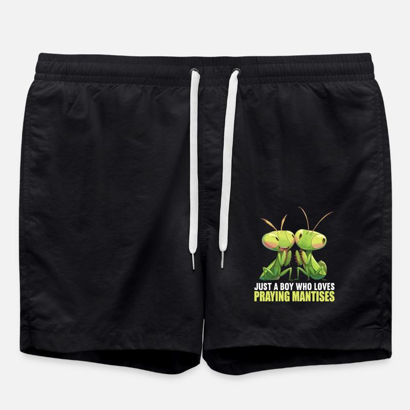 Gottesanbeterinnenen Gottesanbeterin - Badeshorts - Schwarz
