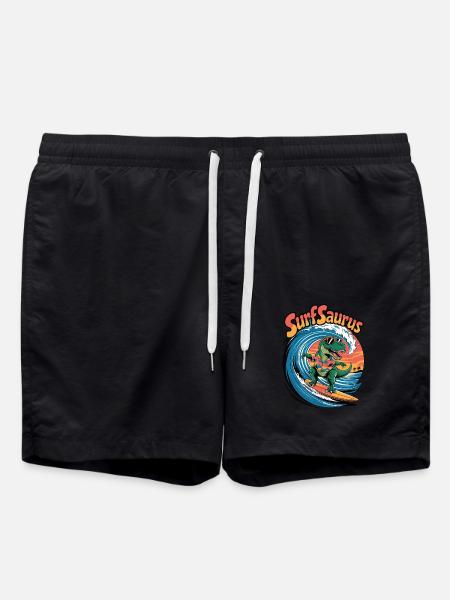 Surfsaurus - Swim Trunks - black