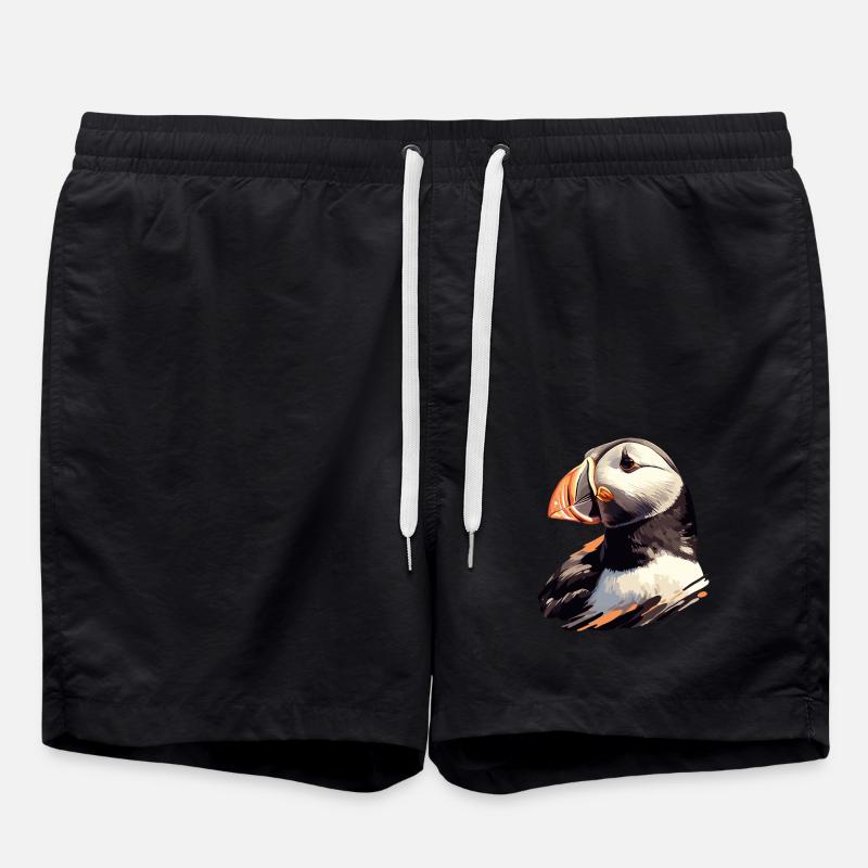Puffin - Swim Trunks - black