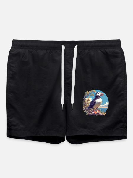 Puffin - Swim Trunks - black