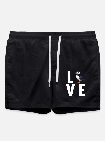 Puffin - Swim Trunks - black
