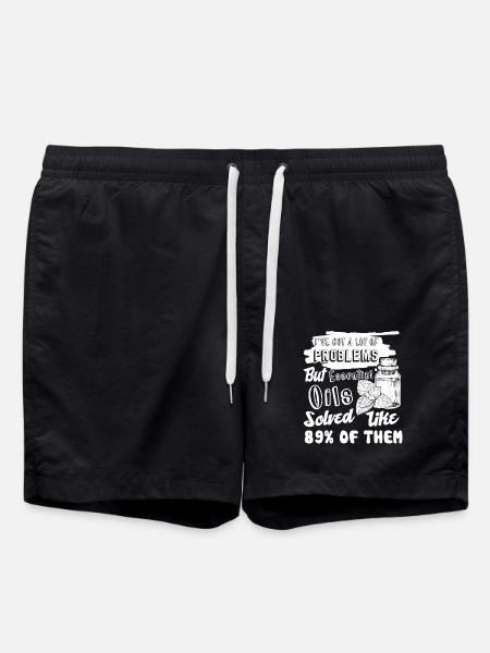 Essential Oil Funny Essential - Swim Trunks - black