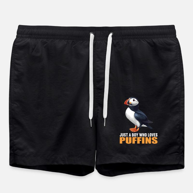 Puffin - Swim Trunks - black