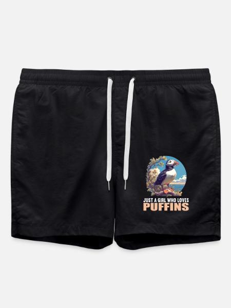 Puffin - Swim Trunks - black