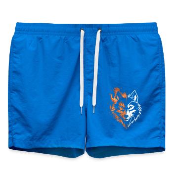 LOUP DE FEU - Short de bain - cobalt blue - Devant