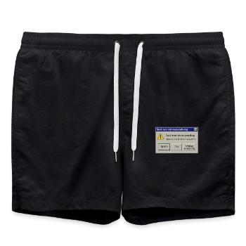 Soul.exe ne répond pas – Soul.exe ne répond pas - Short de bain - noir - Devant - AI Model Male 185 light (185cm)