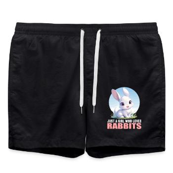 Lapin Lapin - Short de bain - noir - Devant - AI Model Male 185 light (185cm)