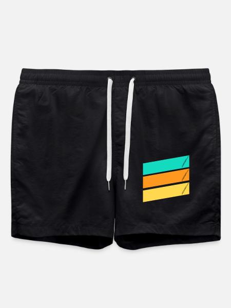 Flute player - Swim Trunks - black
