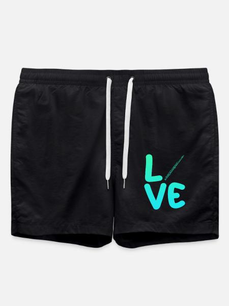 Flute player - Swim Trunks - black