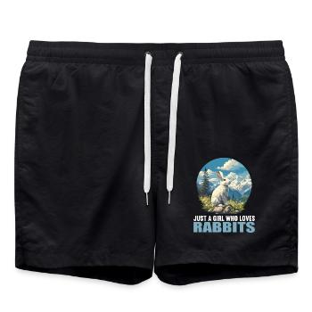 Lapin Lapin - Short de bain - noir - Devant - AI Model Male 185 light (185cm)