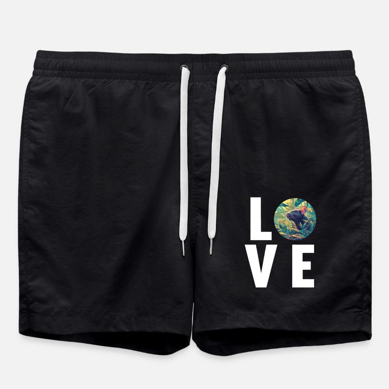 Rat Rat - Short de bain - noir