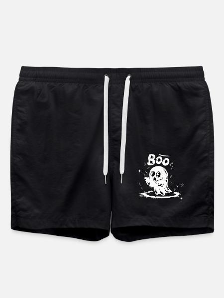 SPECTER BOO - Swim Trunks - black