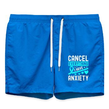 Anxiety disorder Anxiety disorder - Swim Trunks - cobalt blue - Front