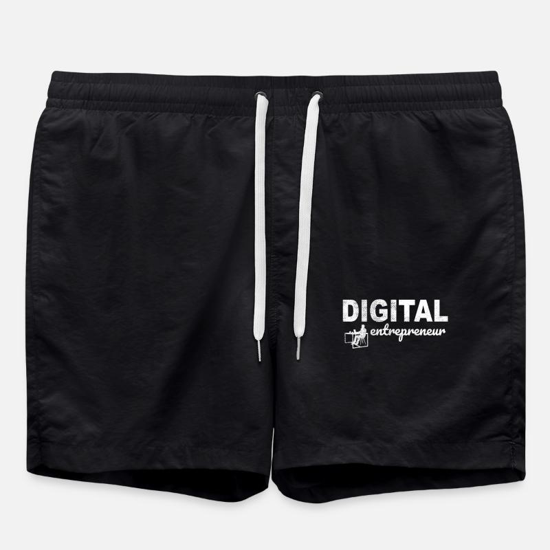 Digital Entrepreneur - Badeshorts - Schwarz